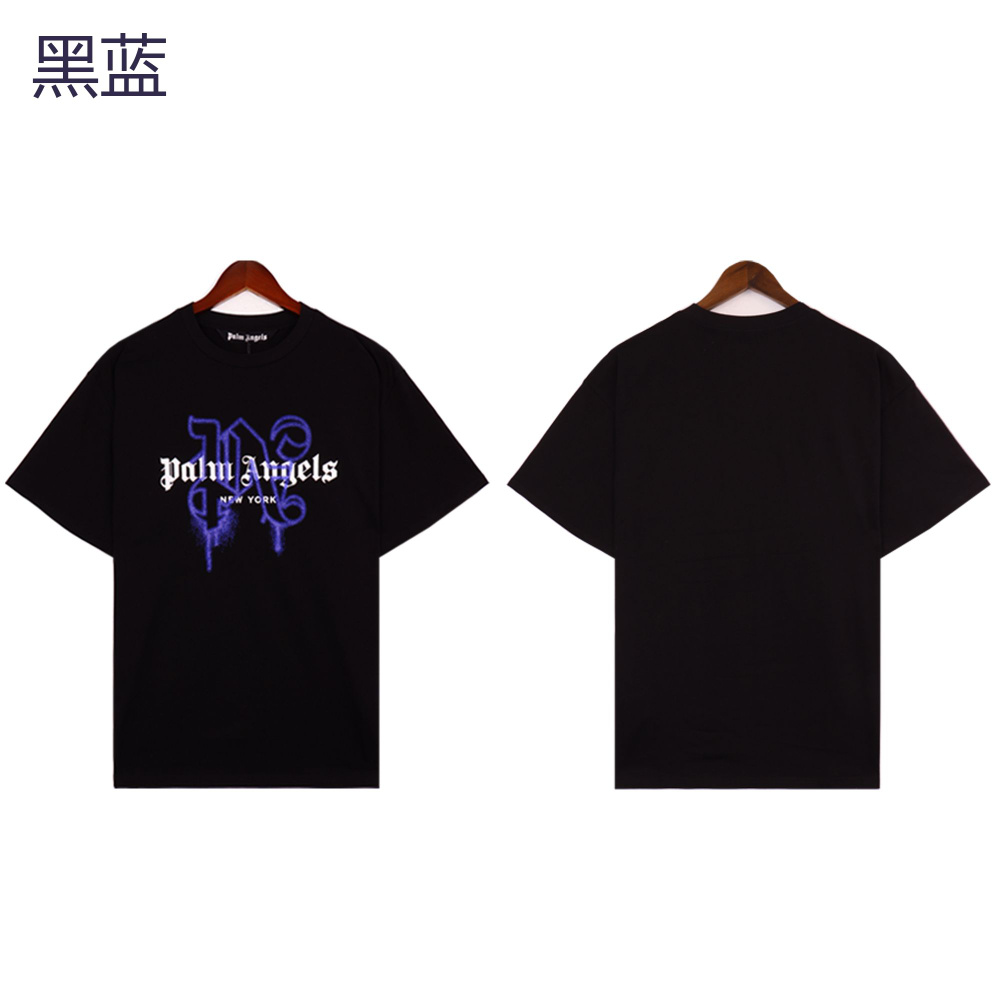 Футболка PALM ANGELS T-Shirt 1/1 crew-neck #1