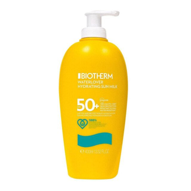 Biotherm Waterlover Sun Milk SPF50 Водостойкое солнцезащитное молочко для лица и тела 400 мл  #1