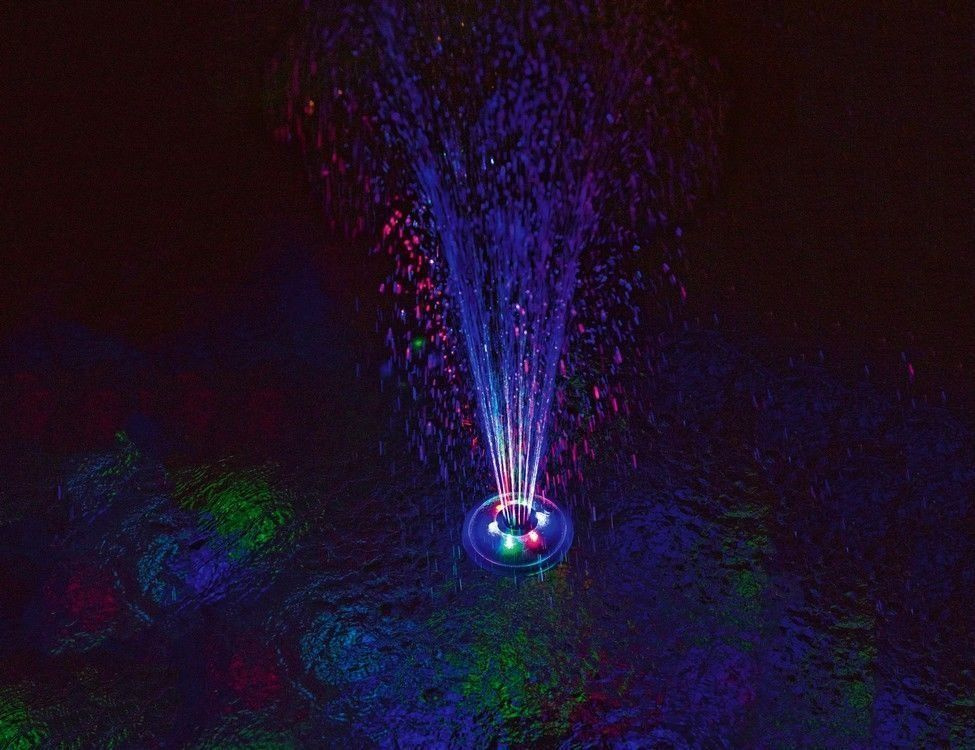 Плавающий фонтанчик с подсветкой, 14 см, BestWay #1
