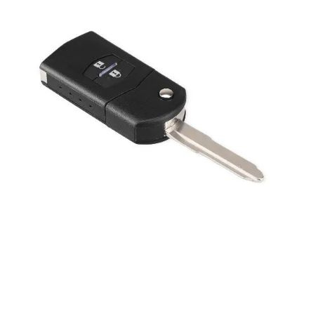 Ключ для Mazda 2 3 5 6 7 MX5 6 ,2 кнопки (корпус с лезвием) #1