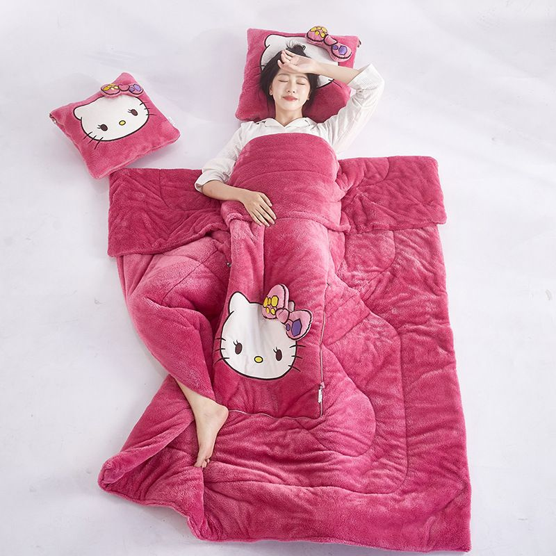 Комплект одеяло (плед) + подушка (Hello Kitty / Хеллоу Китти 145*100 / 40*40)  #1