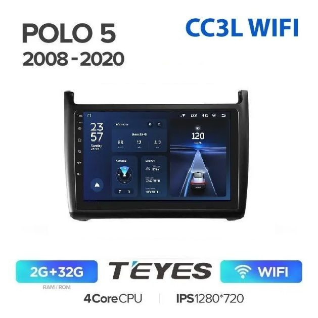 Teyes CC3L Wi-Fi 2/32 для VW Polo 2008-2020 #1