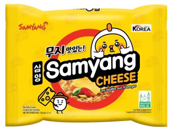 SAMYANG Лапша-суп б/п со вкусом сыра / CHEESE 120г * 3 шт. #1