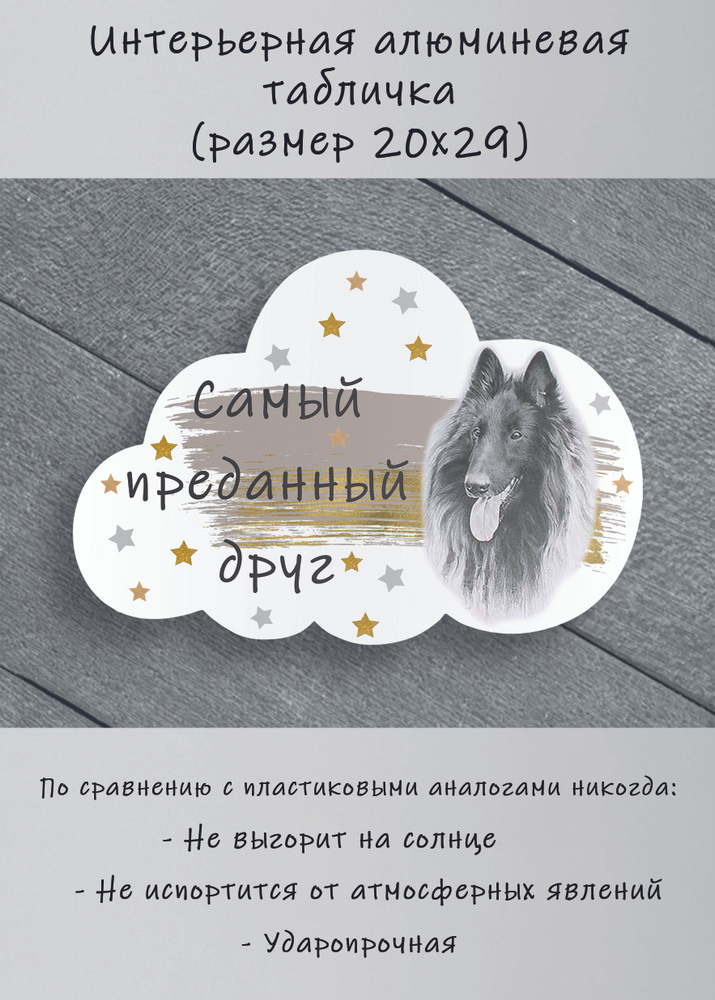 Табличка cooperative.moscow " Грюнендаль " (табличка Грюнендаль ) 29х20х0,4 см  #1