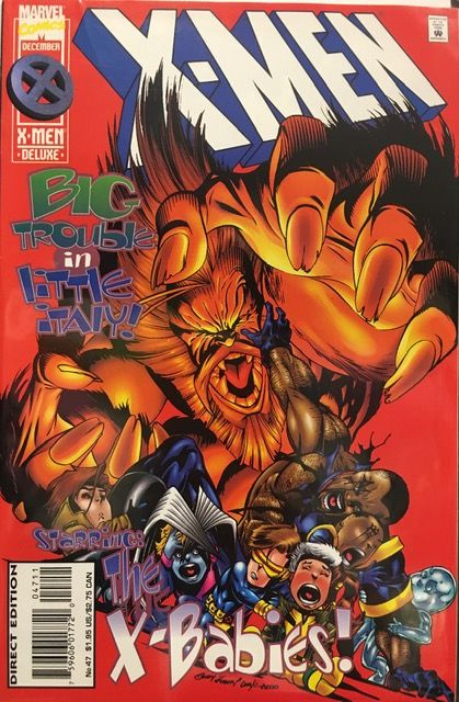 Marvel X-Men December Deluxe Big Trouble in Little Italy! Комикс на английском языке.  #1