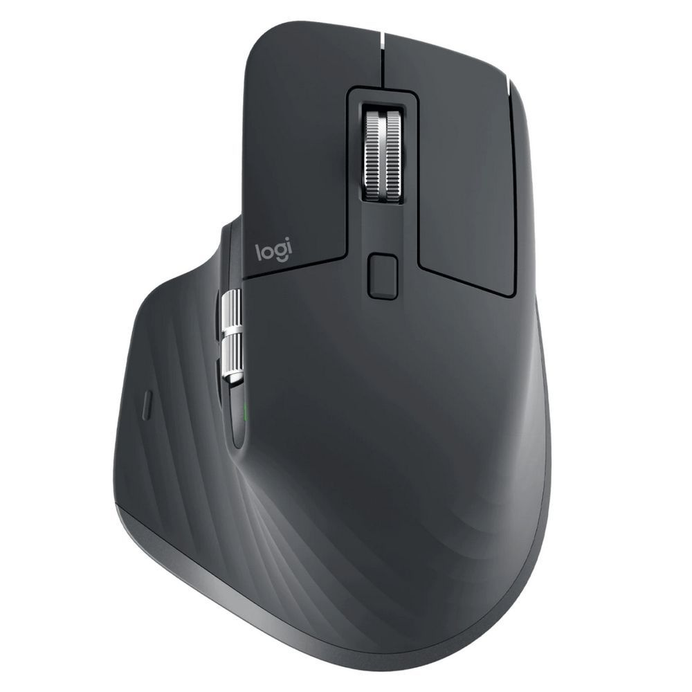 Мышь беспроводная Logitech MX Master 3S Graphite черная (910-006565) #1