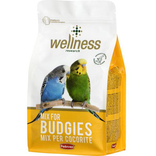 Padovan Wellness Mix for Budgies / Падован корм для волнистых попугаев Полнорационный, 1 кг  #1