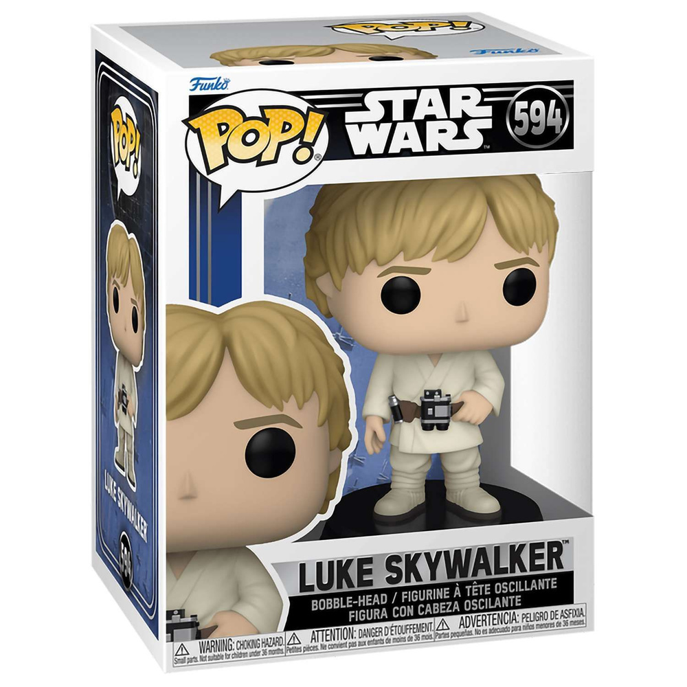 Фигурка коллекционная Funko POP! Bobble Star Wars Ep 4 ANH Luke Skywalker (594) 67536  #1