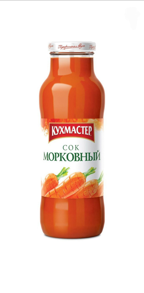 Нектар Морковный "Кухмастер" Натуральный 680мл*4шт #1