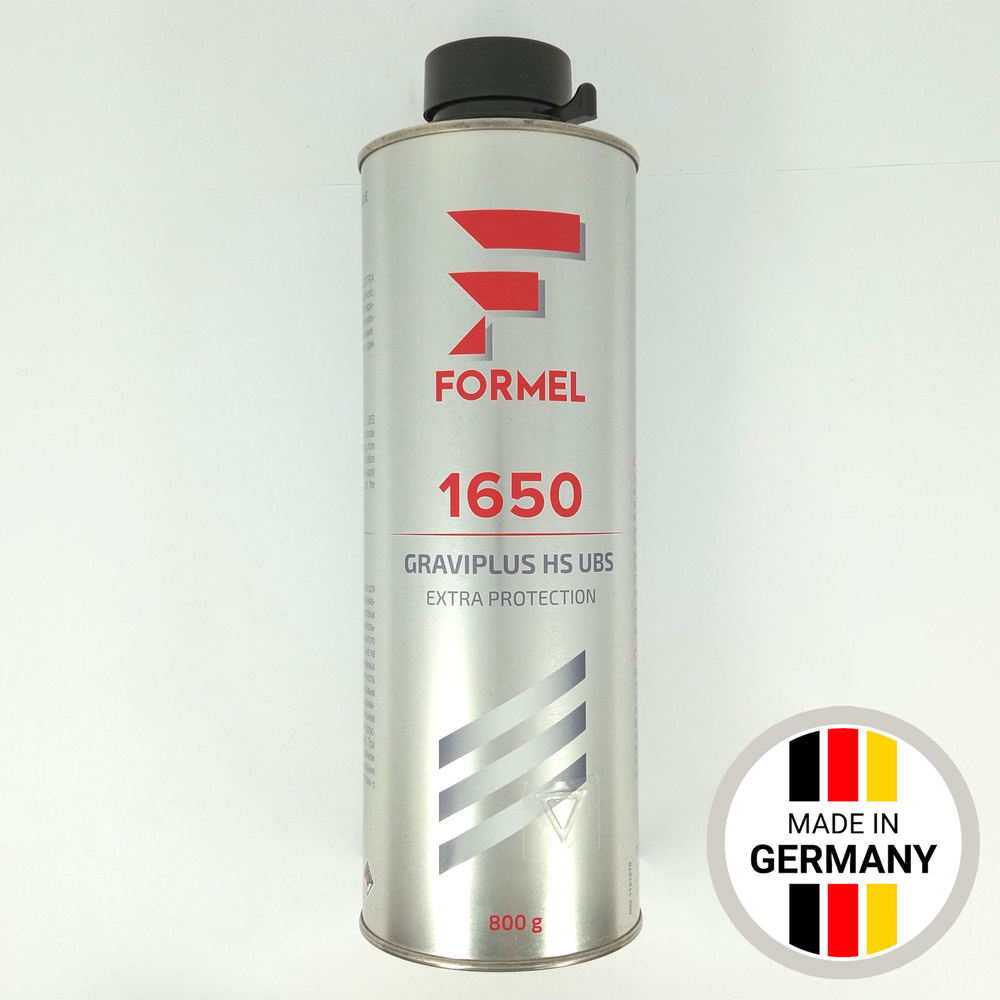 Покрытие антигравийное FORMEL 1650 GRAVIPLUS HS UBS чёрное 0,8кг #1