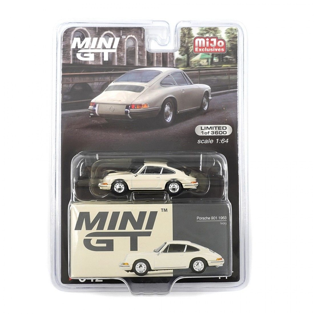 Металлическая коллекционная машинка Mini Gt Mijo Exclusive Porsche 901 1963 1:64 масштаба Эксклюзив  #1