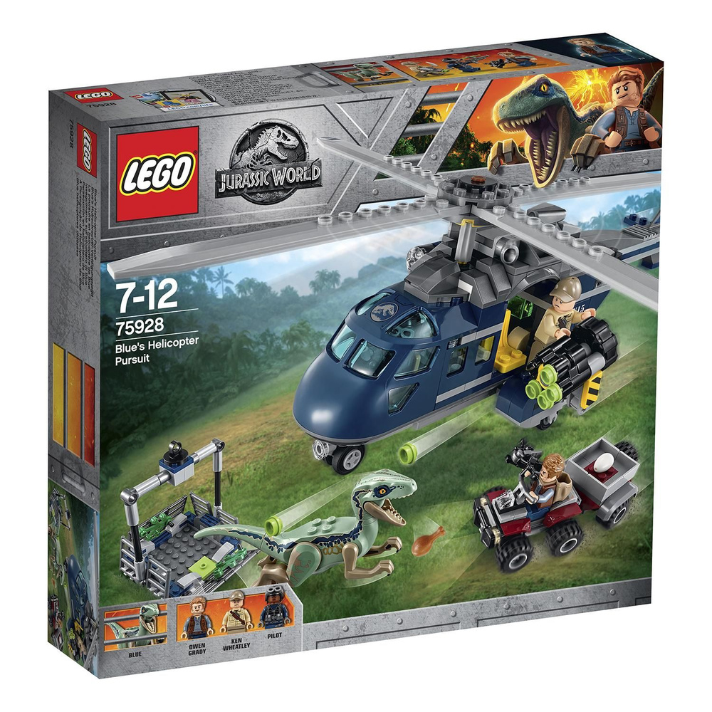 LEGO Jurassic World 75928 Погоня за Блю на вертолёте #1