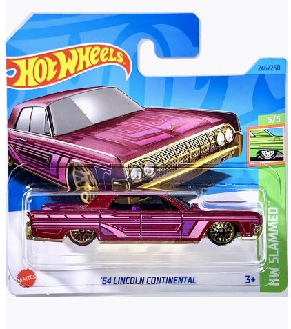 Машинка Hot Wheels 64 Lincoln Continental / HW SLAMMED / Хот Вилс #1