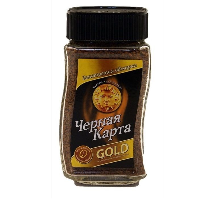 Черная карта Кофе растворимый, Gold 190 гр. #1