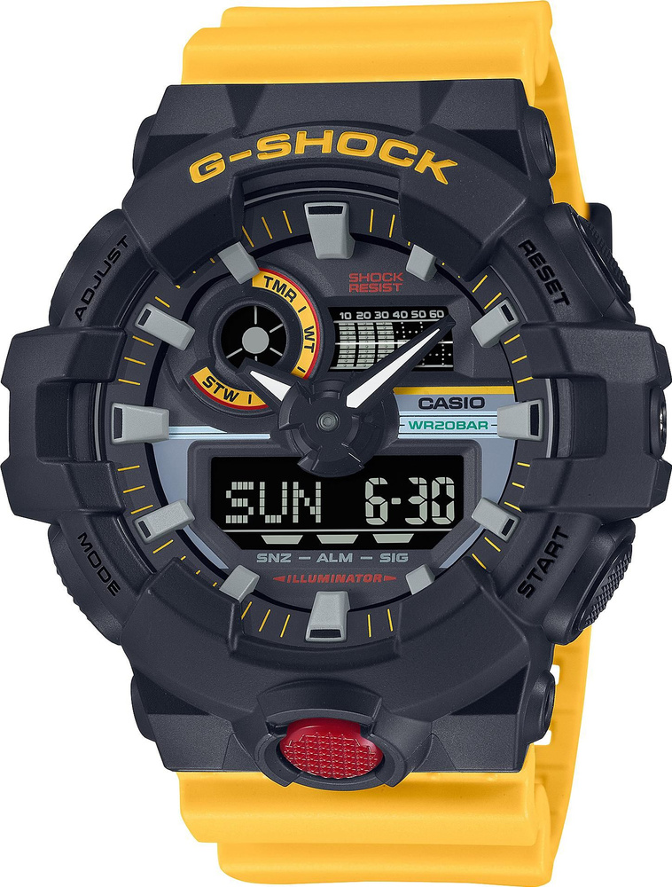 Мужские наручные часы Casio G-Shock GA-700MT-1A9 #1