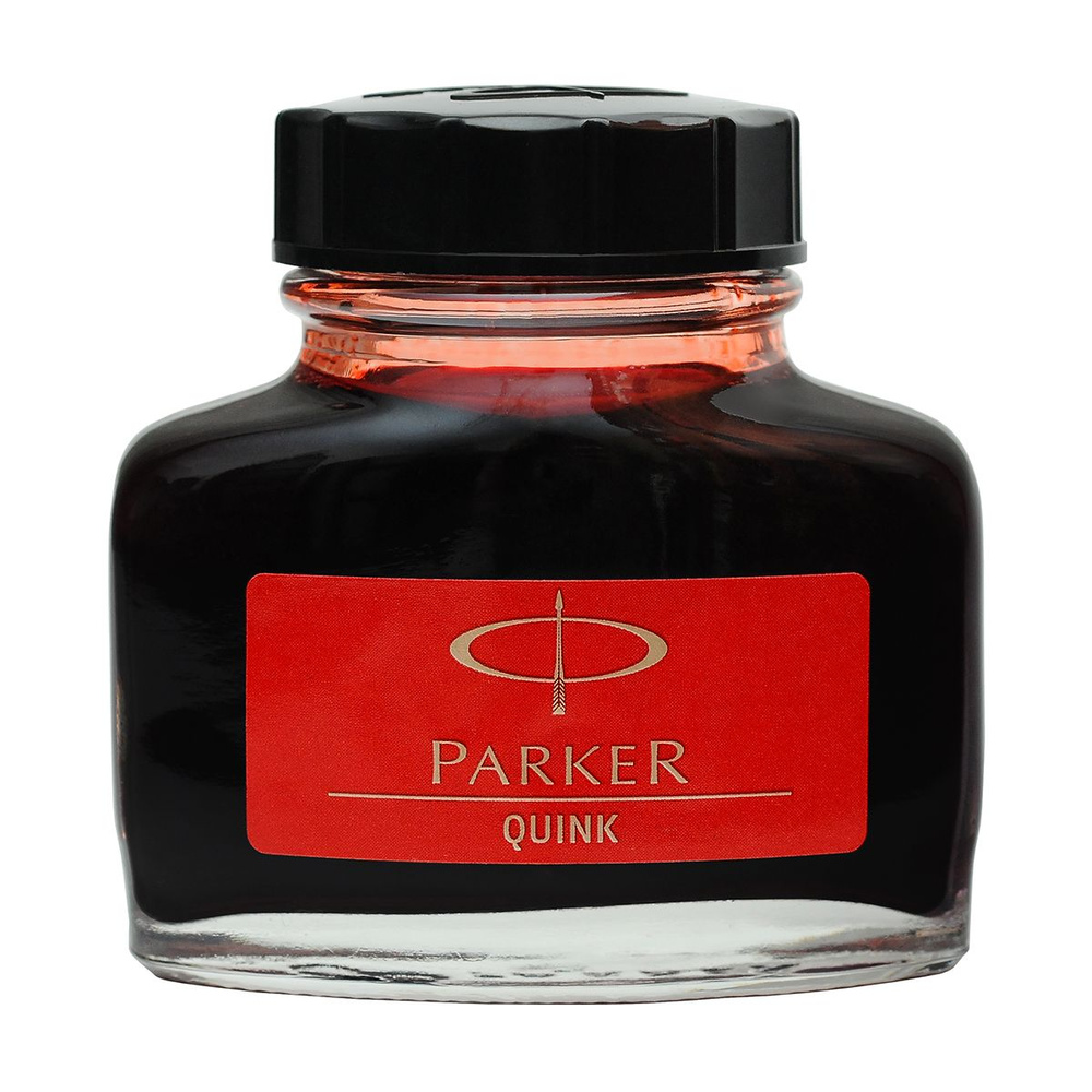 Флакон с чернилами PARKER QUINK Z13 RED S0116030 57 мл красные чернила для перьевых ручек  #1