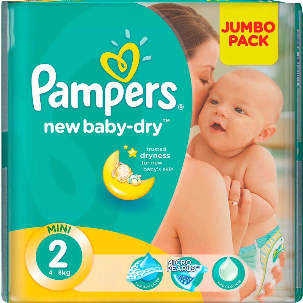 Pampers New Baby Dry 2 4 8 27