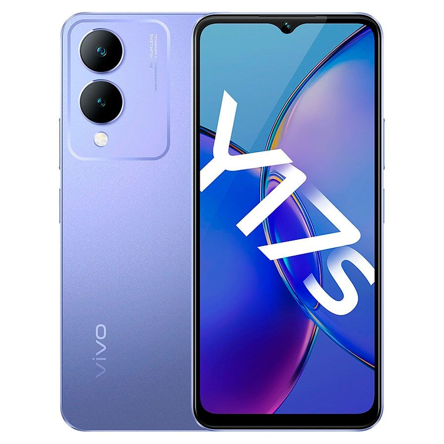 Vivo Смартфон Y17S (V2310) Ростест (EAC) 4/128 ГБ, фиолетовый #1