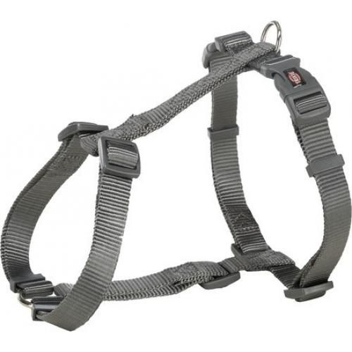 TRIXIE 203216 Шлейка Premium H-Harness, XS-S: 30-44 см/10 мм, графитовый #1