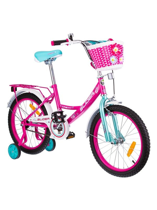 Велосипед 2-х колес. Slider Dream, руль и сиденье регулируется, ножн. и ручн.  #1