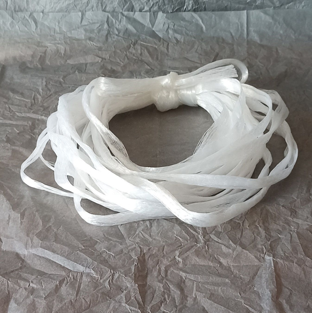 Нитберри Сетка-рукав мебельная (ширина 2-8см), белая, 30м #1