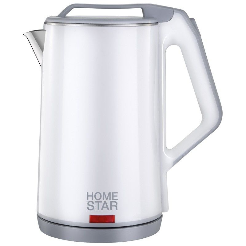 Чайник электрический HomeStar HS-1036 Белый (диск, 1,8л), 1,5кВт, двойной корпус, 102750 (арт. 812972) #1