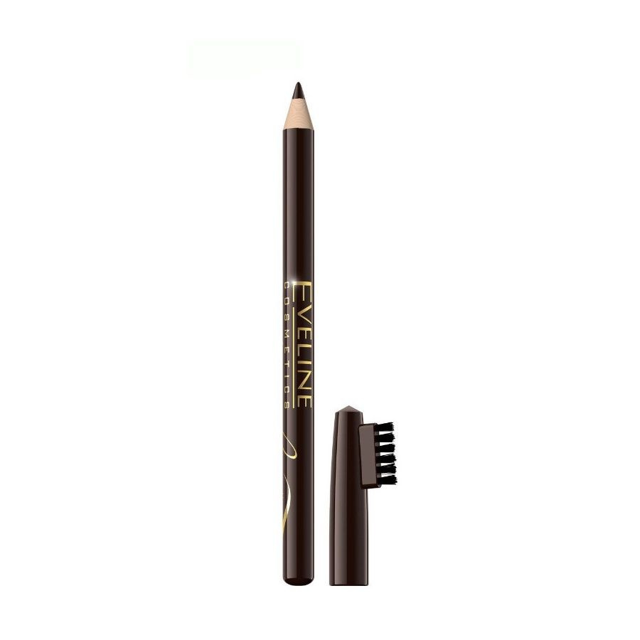 Eveline Cosmetics Карандаш для бровей контурный серии Eyebrown pencil, тон Soft brown, 1,4 г  #1