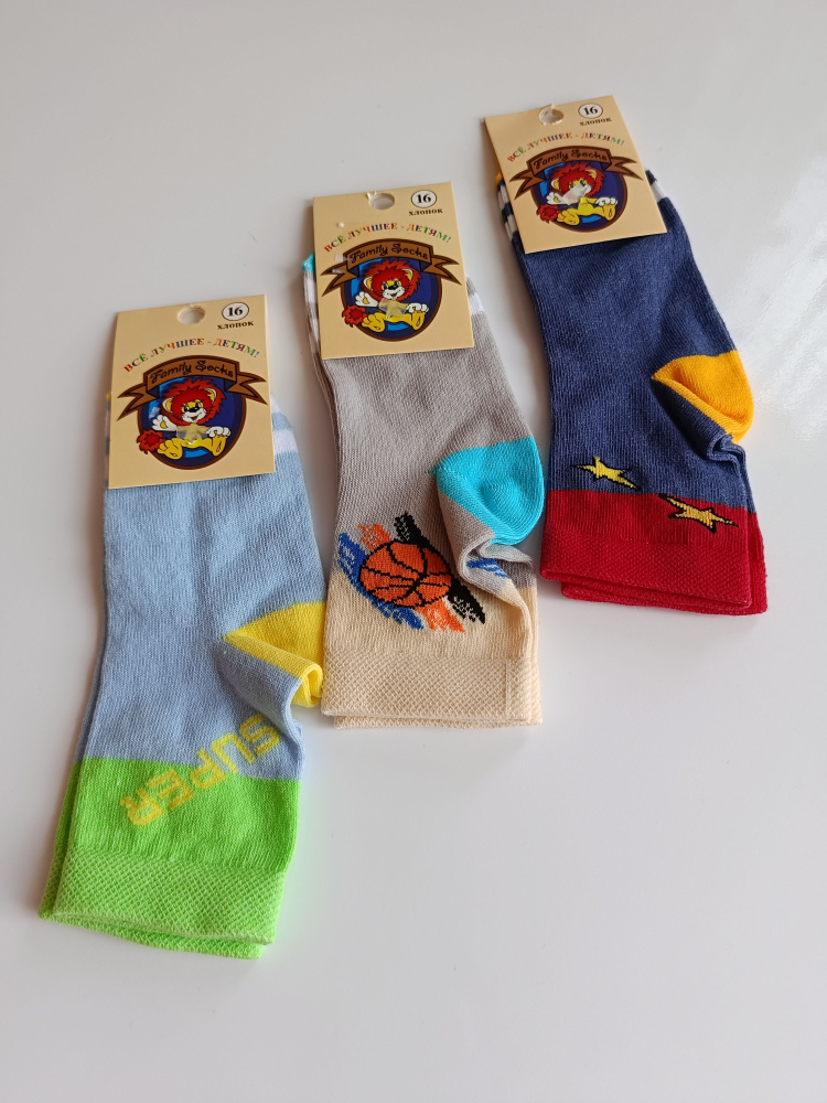 Комплект носков Family Socks, 3 пары #1