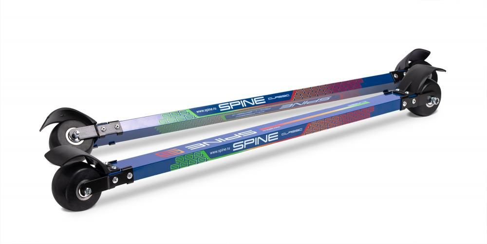 Лыжероллеры Spine Concept Classic Alu-720 mm (Rubber 70A) №3 медленные #1