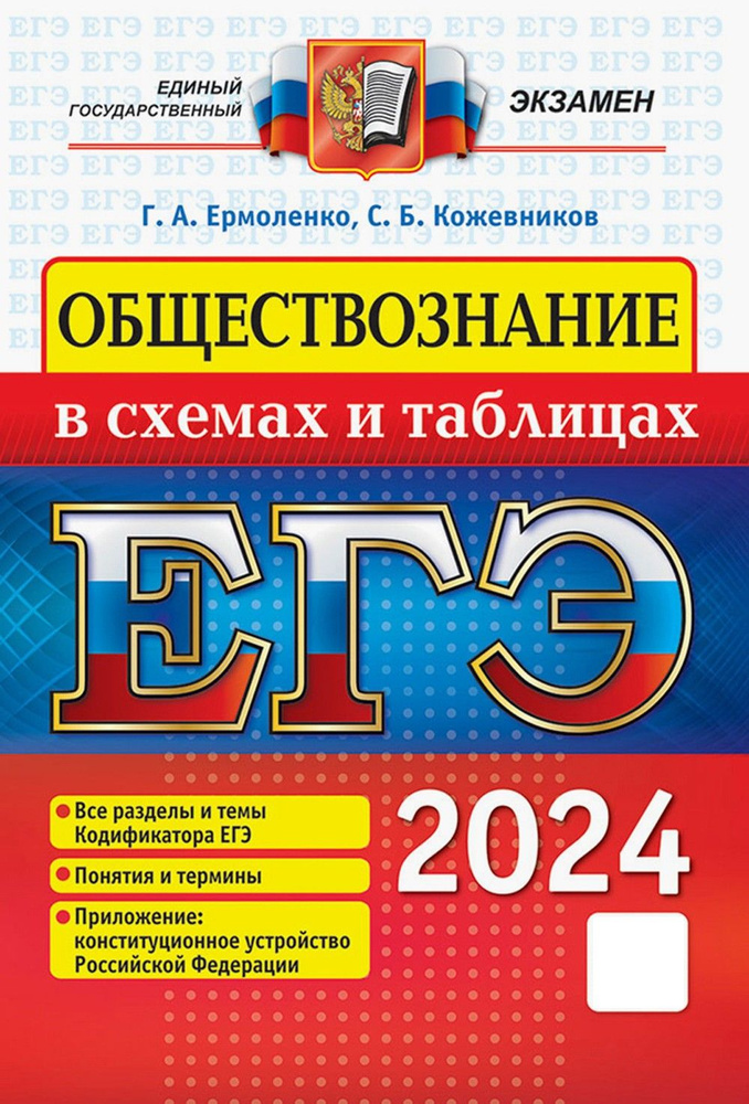 ЕГЭ 2024. Обществознание в схемах и таблицах. Все разделы и темы Кодификатора ЕГЭ. Понятия и термины #1