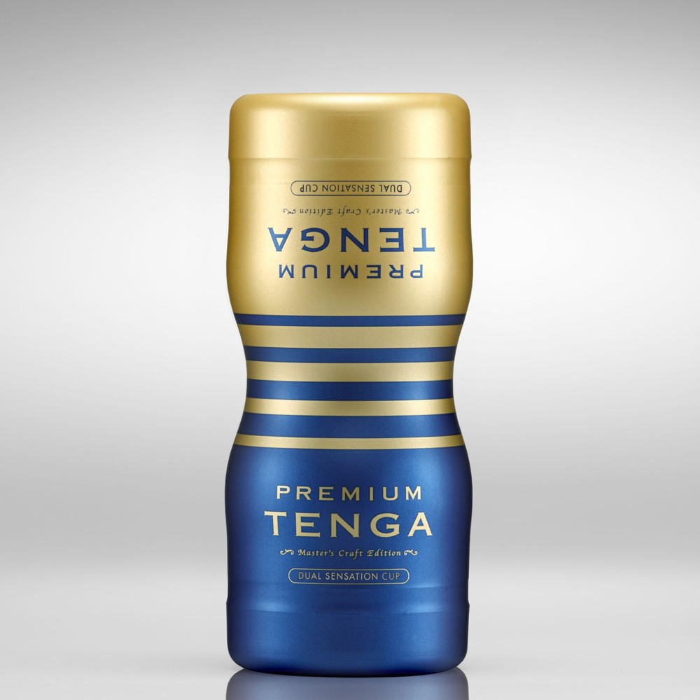 Мастурбатор TENGA Dual Sensation Cup Premium одноразовый рельефный стимулятор тенга с пробником лубриканта #1