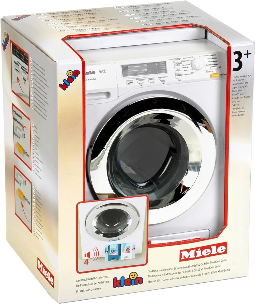 Детская стиральная машина Miele с водой, звук - Theo Klein Miele Washing Machine 6941  #1