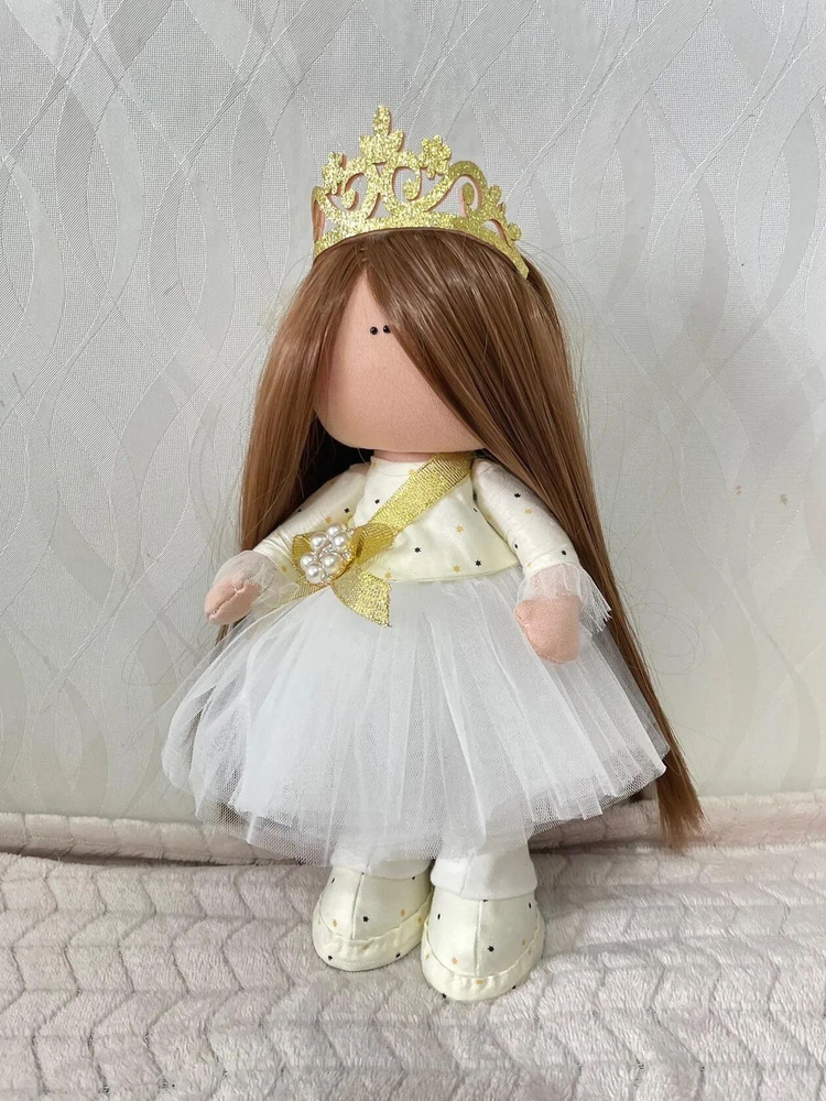 Интерьерная кукла Принцесса Шарлотта ручной работы, 26см  #1