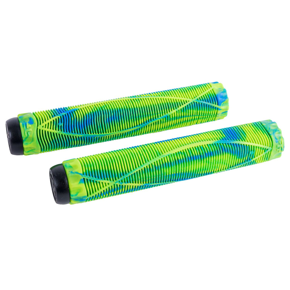 Грипсы для самоката Tech Team Fish 170mm green/blue #1