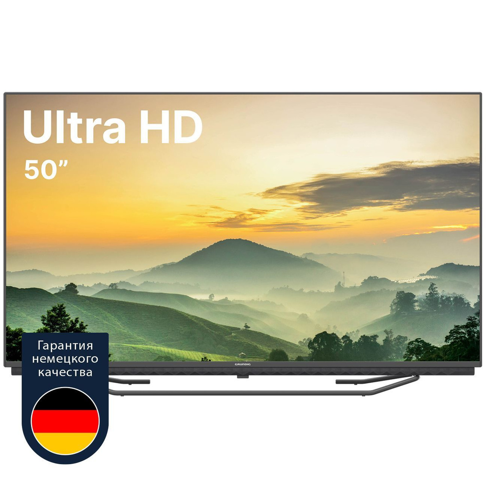Grundig Телевизор 50" 4K UHD, темно-серый #1