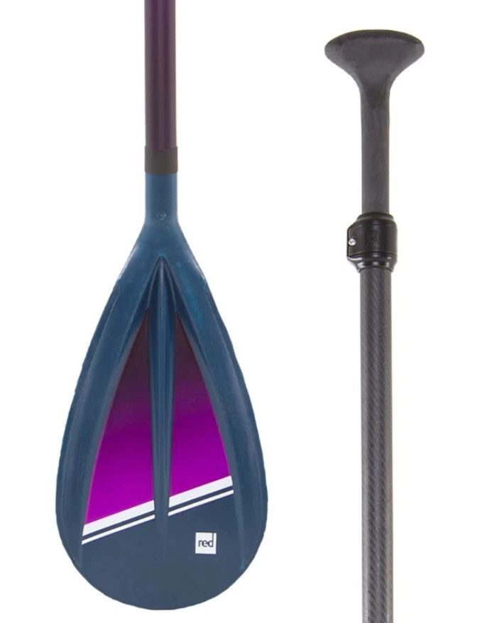 Весло для sup-доски Red Paddle Hybrid Tough Purple S24, карбон, 3х-частное / Аксессуары для сапдоски, #1