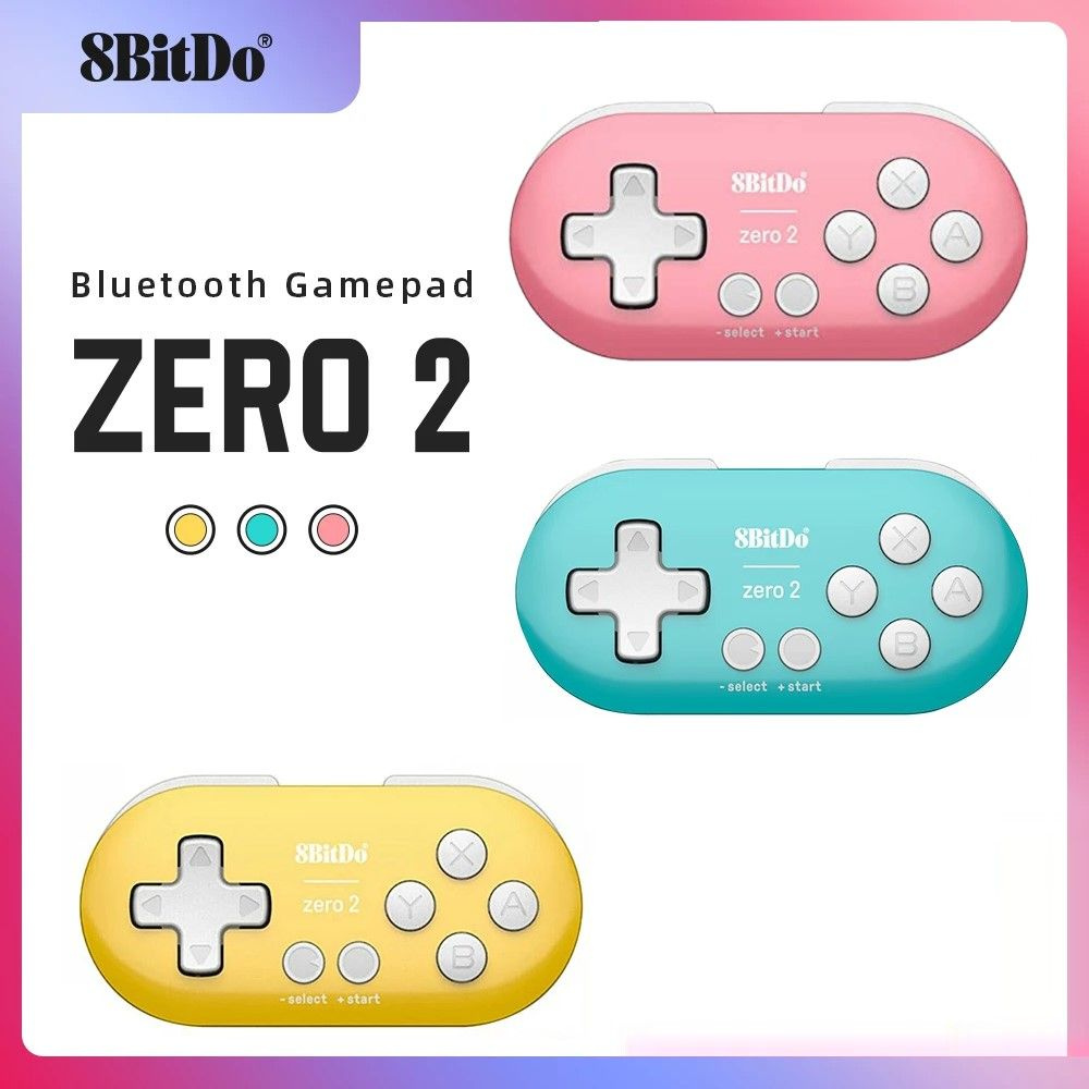 8BitDo Zero 2 Mini Game Crontroller Bluetooth Геймпад, совместимый с Nintention Switch Windows Android #1