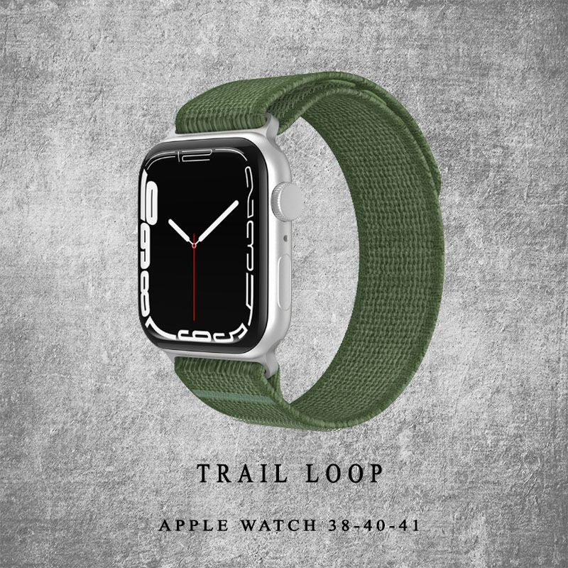 Сменный тканевый ремешок Trail Loop 38-40-41mm из легкого дышащего материала с удобной и надежной застежкой #1