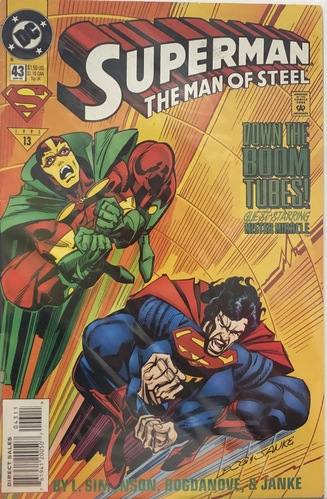 Superman: The man of steel N43. Комикс на английском языке #1