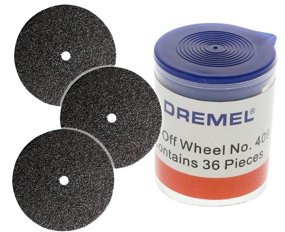 Круг отрезной 24 мм Dremel 409 круг отрезной 24 мм (2615040932) 36 шт. #1