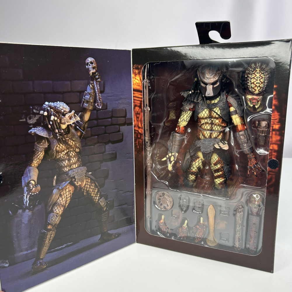 Подвижная фигурка Хищник Predator City Hunter Ultimate edition NECA #1