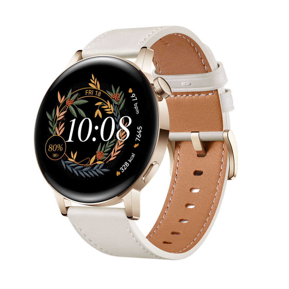 Умные часы Huawei Watch GT 3 (MIL-B19), 42mm, Золотистый #1