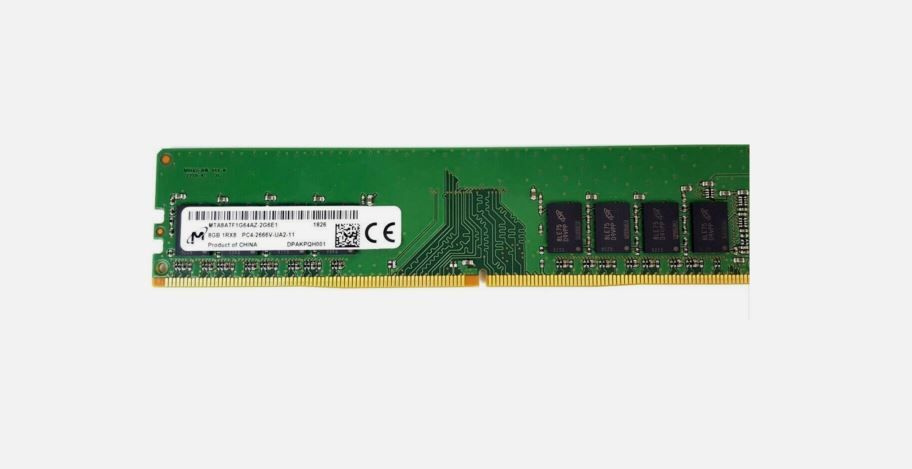 Micron Оперативная память DDR4 MTA4ATF51264AZ-2G6E1 4Гб 2666MHz 1x8 ГБ (MTA8ATF1G64AZ-2G6E1)  #1