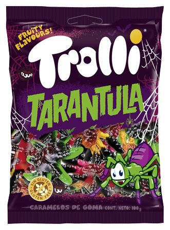 Мармелад жевательный Trolli Тарантулы, вес 100 гр., комплект 2 уп.  #1