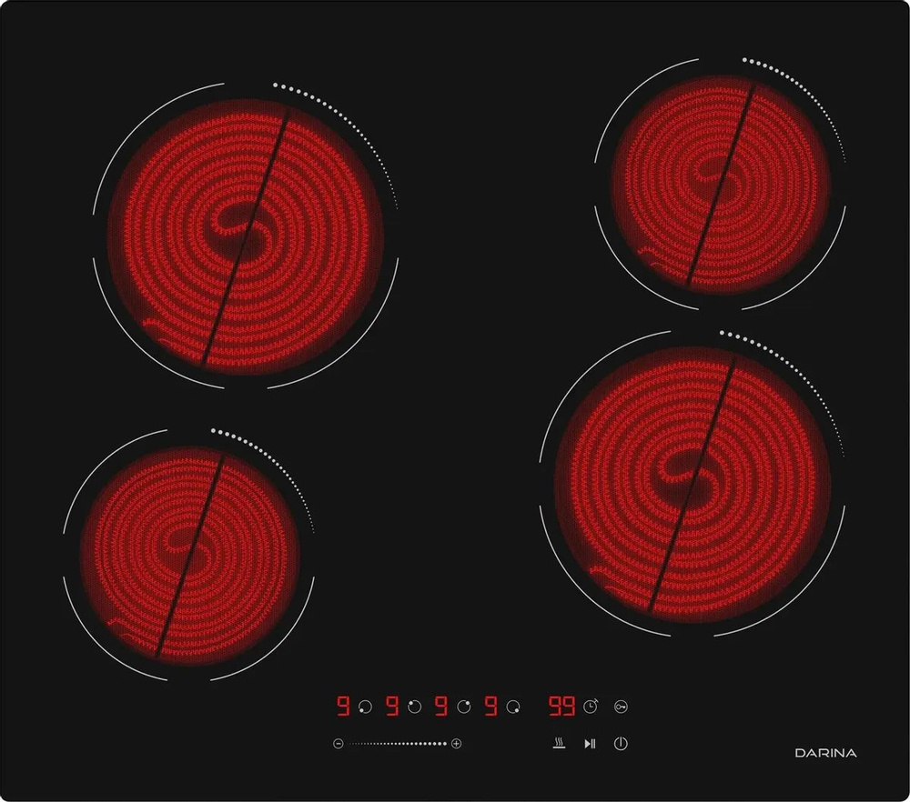 Варочная поверхность Darina 6Р Е 323 B черный #1