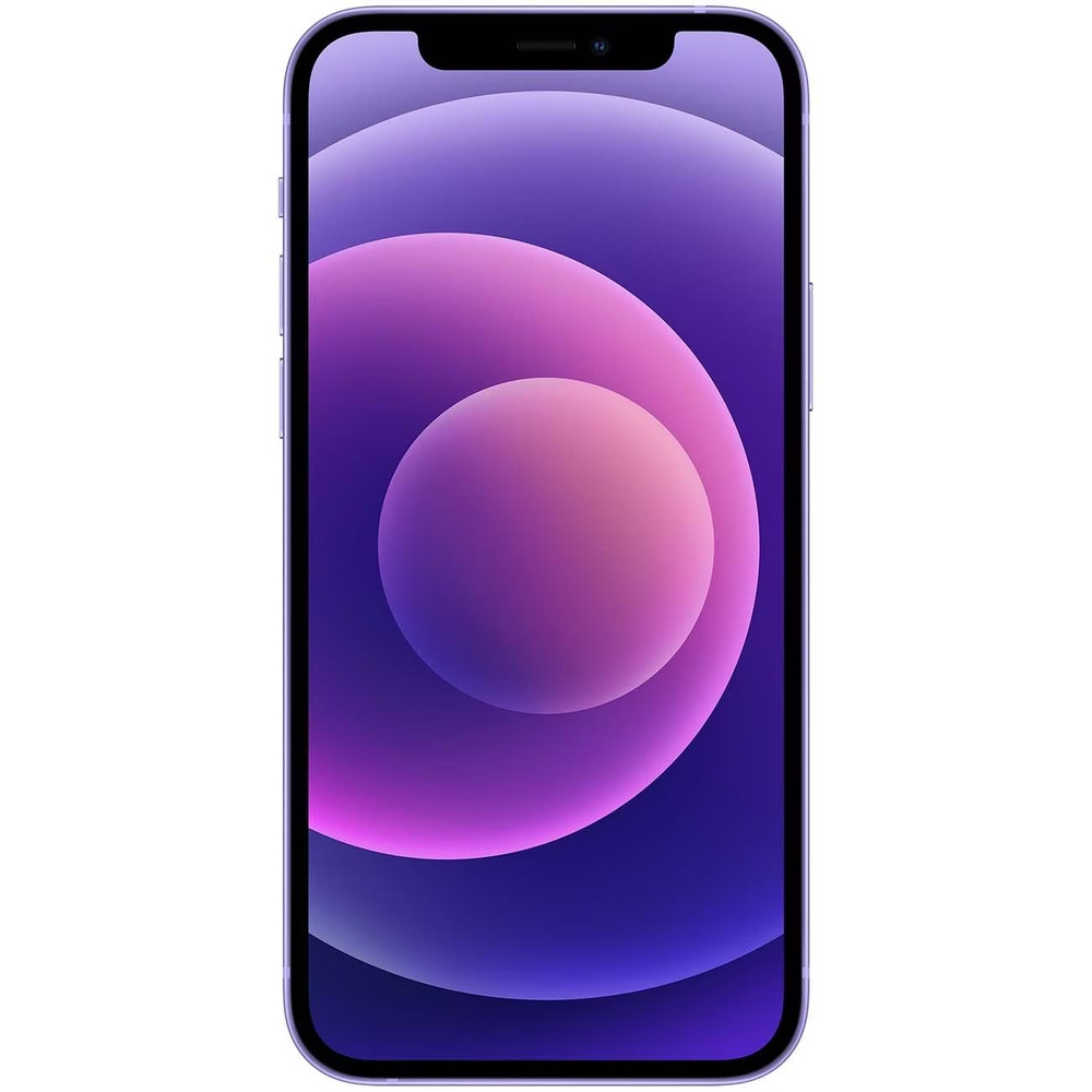 Смартфон Восстановленный Айфон 12 nanoSim/eSim. (PRODUCT)RED 4/64 ГБ, фиолетовый  #1