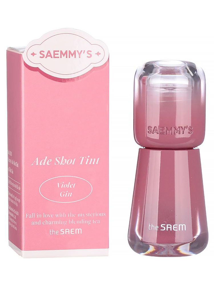 THE SAEM Тинт для губ Saemmy's Ade Shot Tint 04 Violet Gin 1 шт. #1