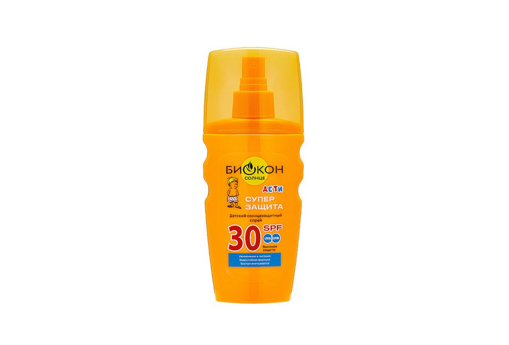 Солнцезащитный спрей для тела SPF 30 Биокон Sunscreen spray #1