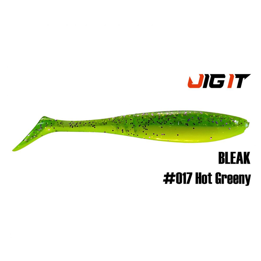 Приманка Силиконовая Jig It Bleak 4,5" 017 Squid (5 шт.) #1