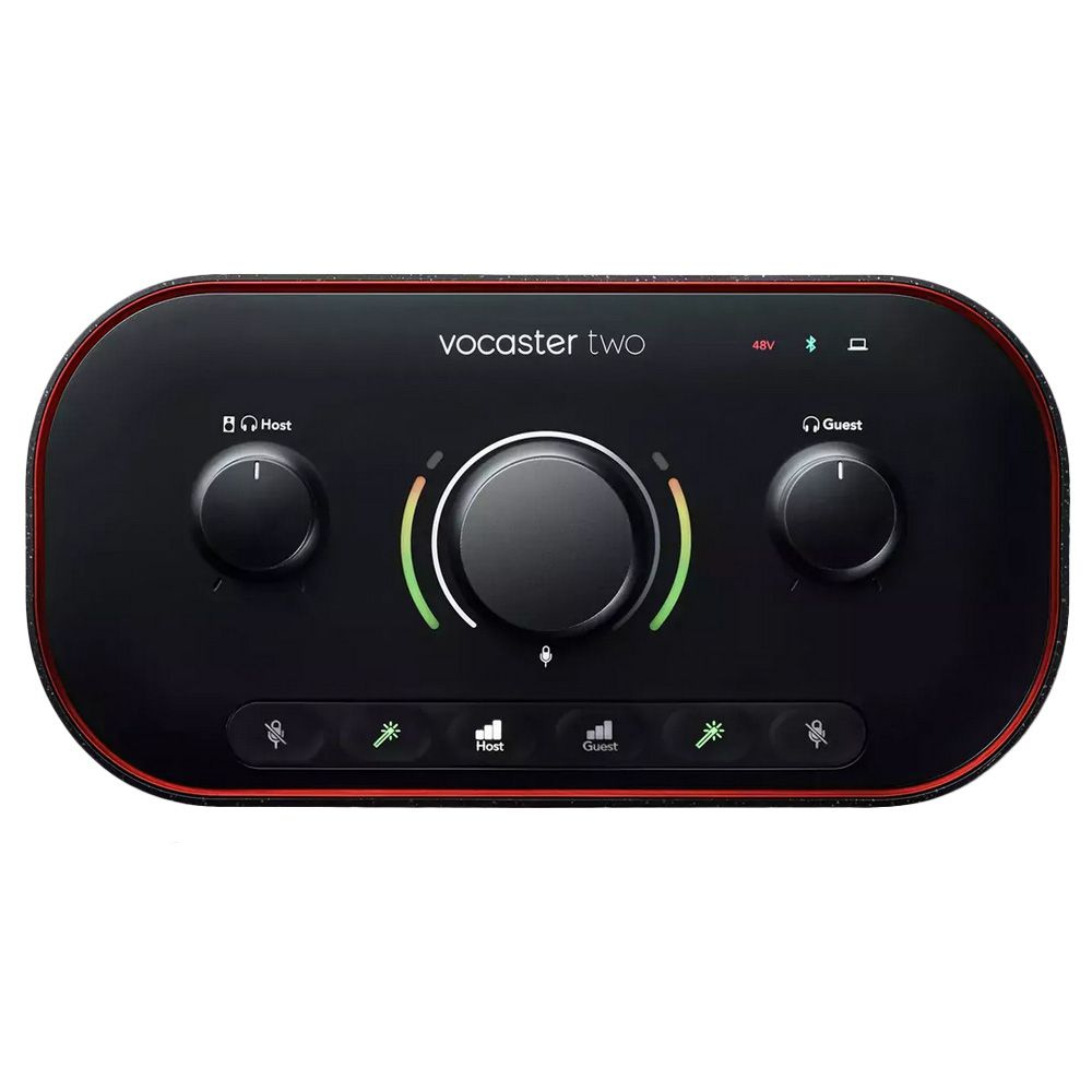 Аудиоинтерфейс для подкастов FOCUSRITE Vocaster Two #1